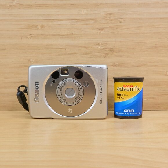 Vintage Canon ELPH LT 260 APS Point & Shoot Film Camera - Picture 2 of 7